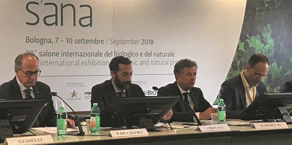 SANA, MERCURI, “ARRIVA DALLE COOPERATIVE UN PRODOTTO BIOLOGICO SU QUATTRO”